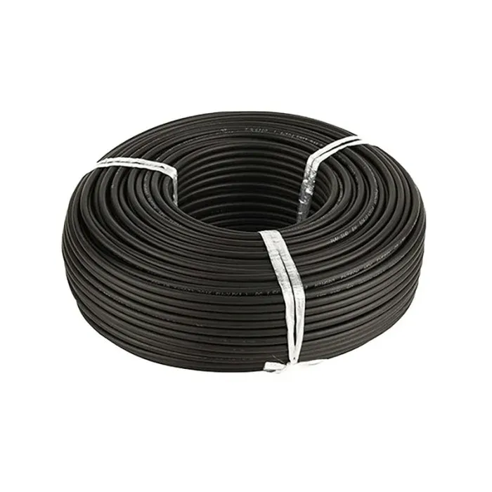 Câble photovoltaïque 1×6 mm² – noir – au mètre (touret) — image 1