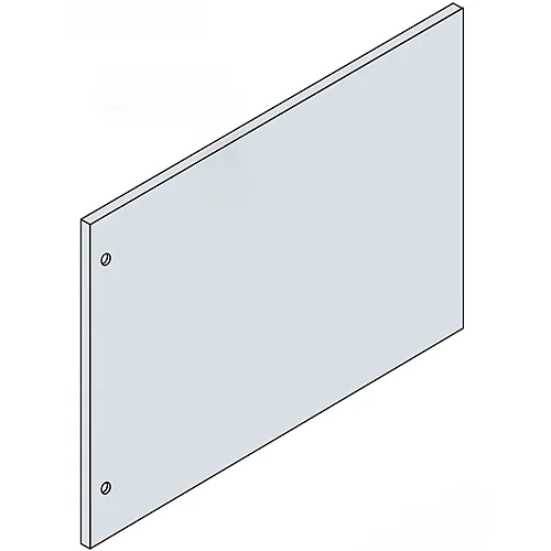 Plastron plein — 100×600 mm — armoires ArTu — image 1