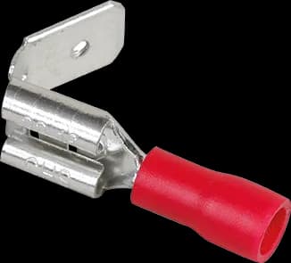 Lot de 50 cosses mâles/femelles isolées rouges — 0,5 à 1,5 mm² — image 1