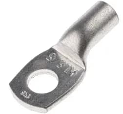 Cosse tubulaire droite cuivre étamé — 16 mm² — bornage M6 — NFC 20-130 — image 1