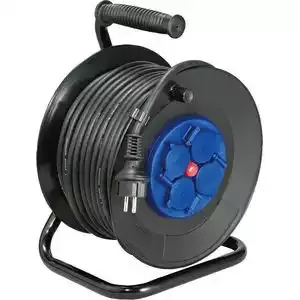 Enrouleur d'alimentation — câble 3G1,5 mm² — 25 m — image 1