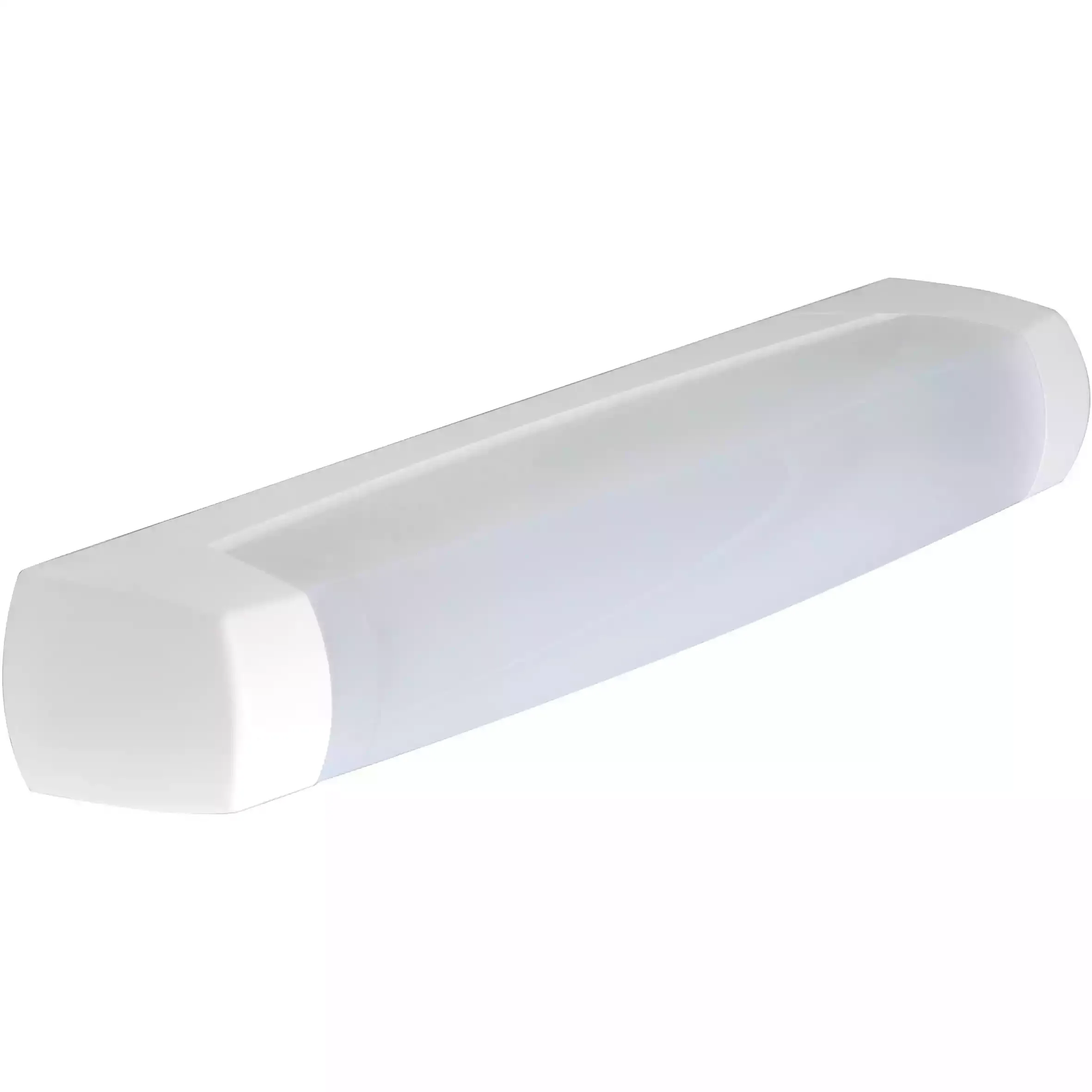 Réglette applique Eo — culot S19 — IP24 — IK07 — classe II — sans lampe