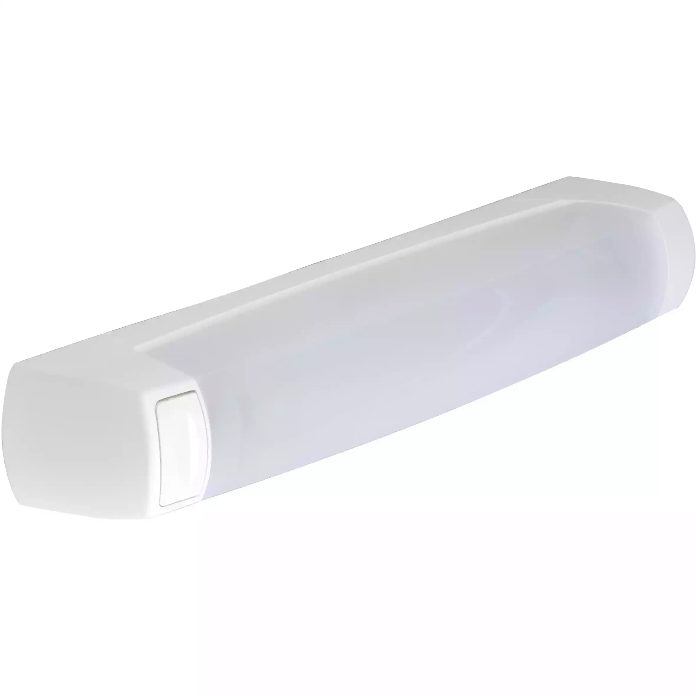 Réglette LED Eo S19 — 7 W — 400 lm — 3000 K — interrupteur — IP24 — IK07