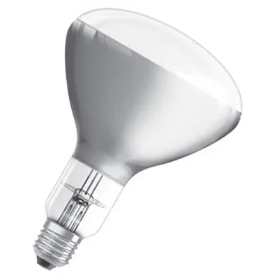 Lampe infrarouge réflecteur R125 — 250 W — verre clair — E27 — image 1