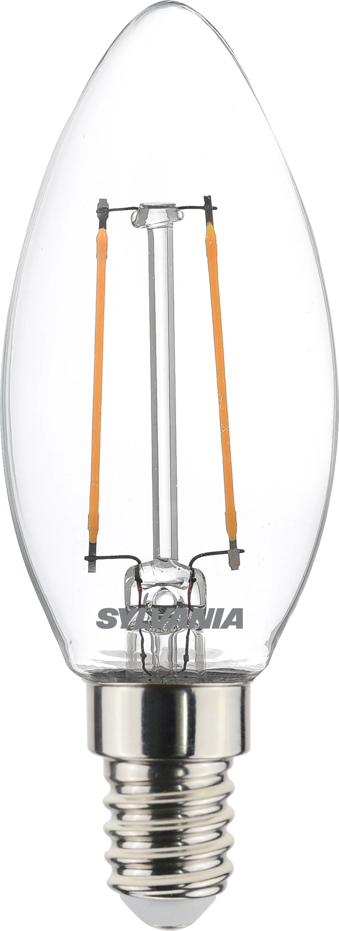 Ampoule LED flamme filament — 2,5 W — 250 lm — 2700 K — E14 — ToLEDo Retro — image 1