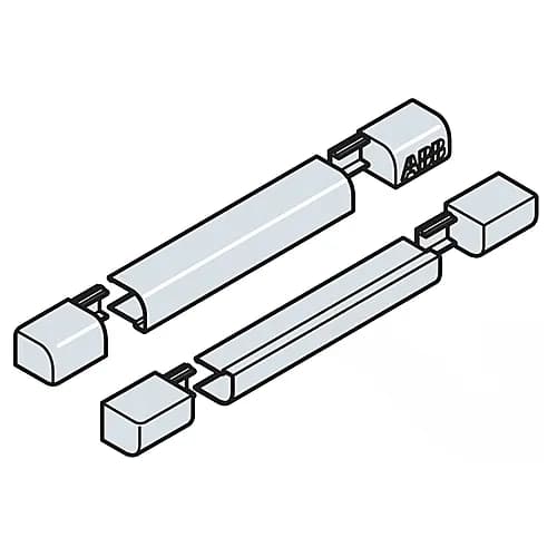 Profilé de finition horizontal IP31 600 mm — armoire ArTu L — image 1