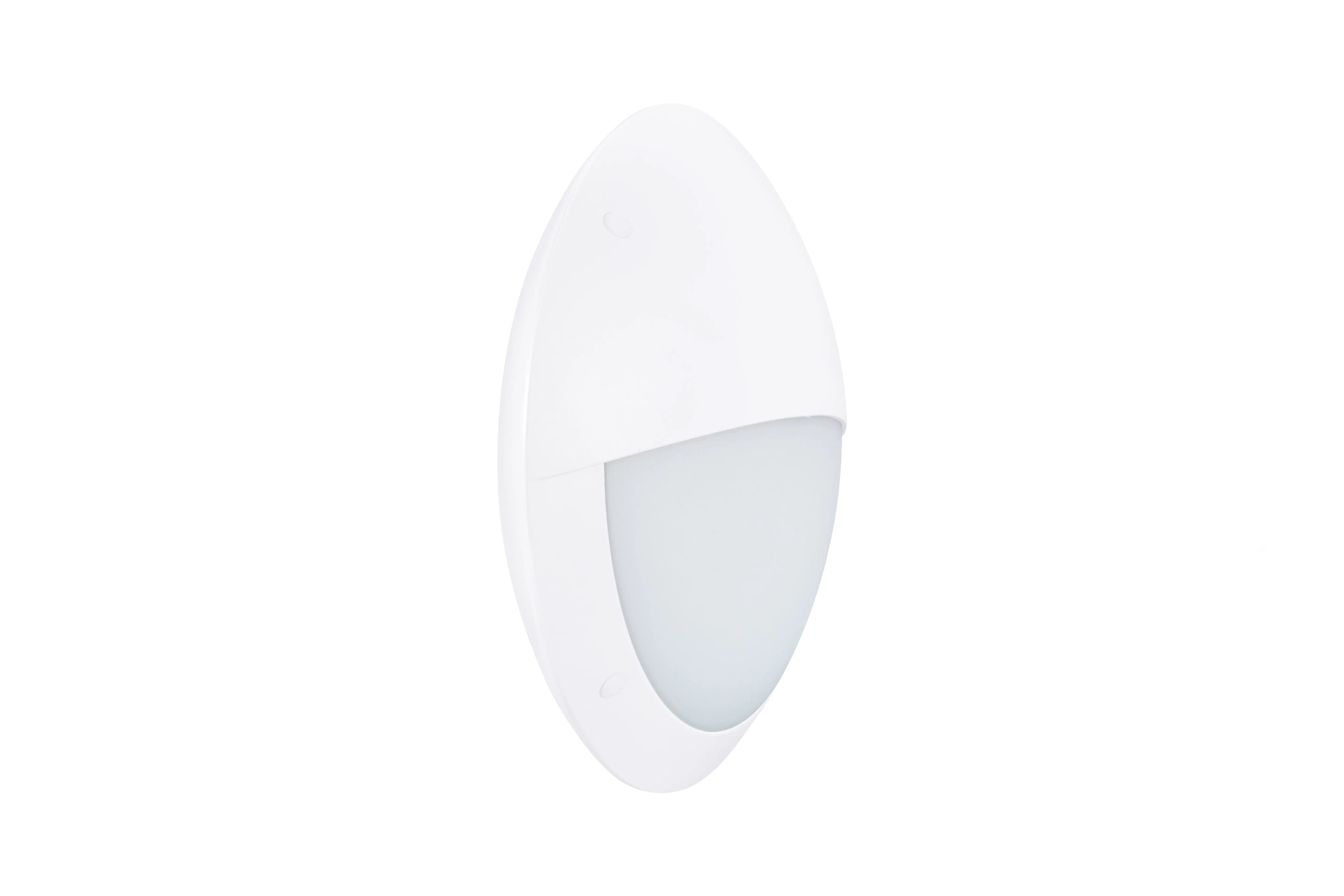 Casquette eyelid blanche Ø300 mm — hublot Start Surface IP66 — image 1
