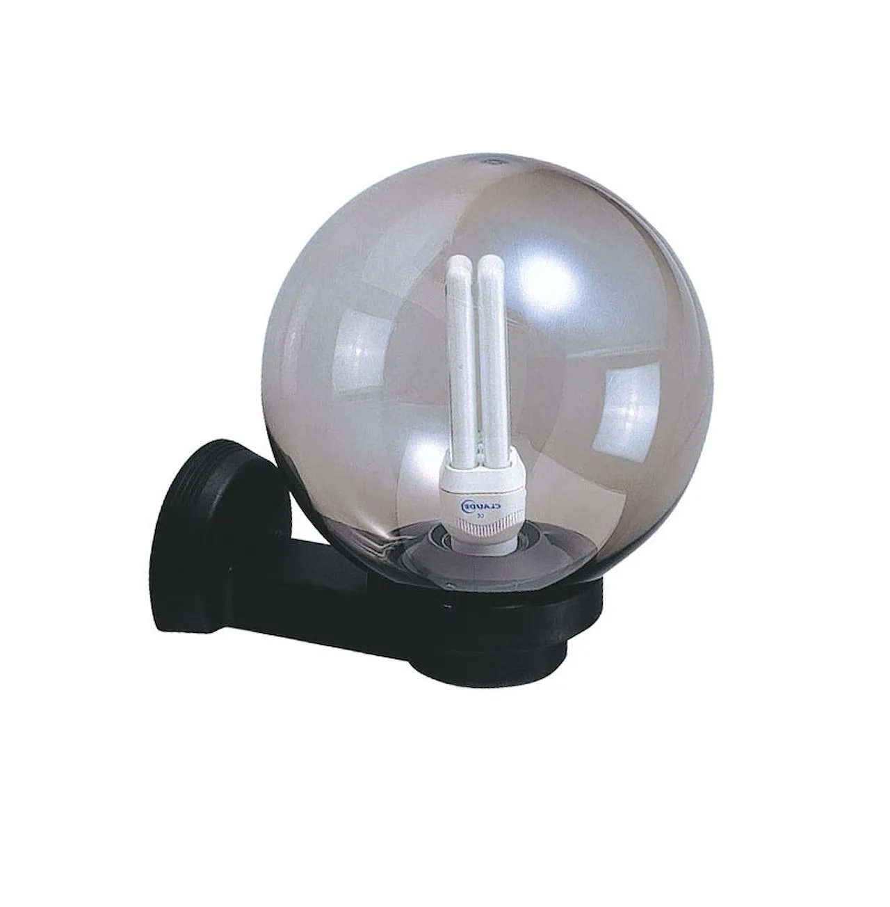 Applique boule Léna 200 — E27 — IP43 — IK08 — noir — image 1