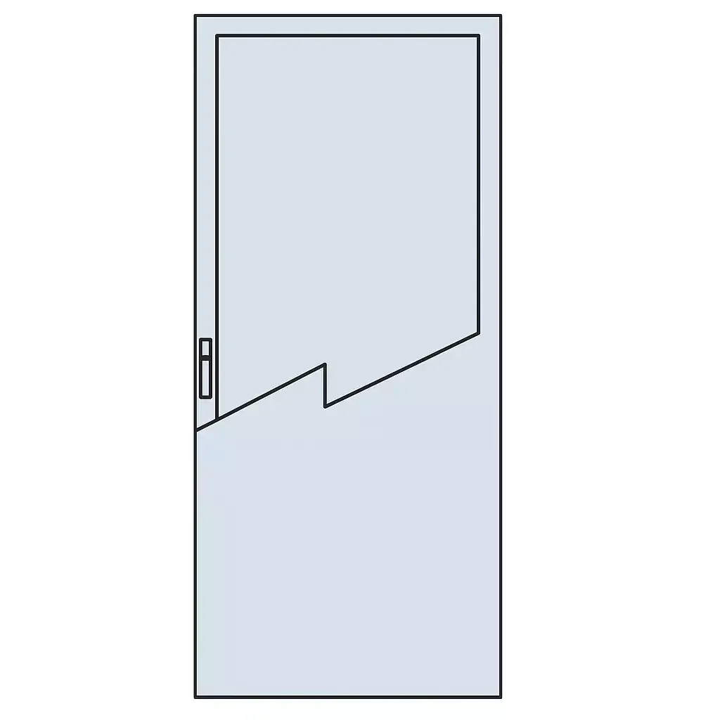 Porte pleine — armoire ArTu L — H 1200 × L 300 mm — IP43 — image 1