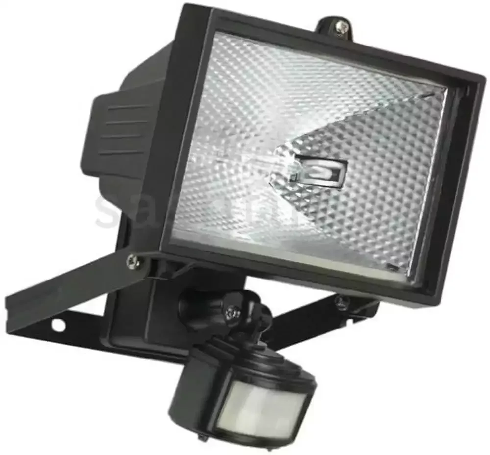 Projecteur halogène 150 W — détecteur de mouvement — blanc — image 1