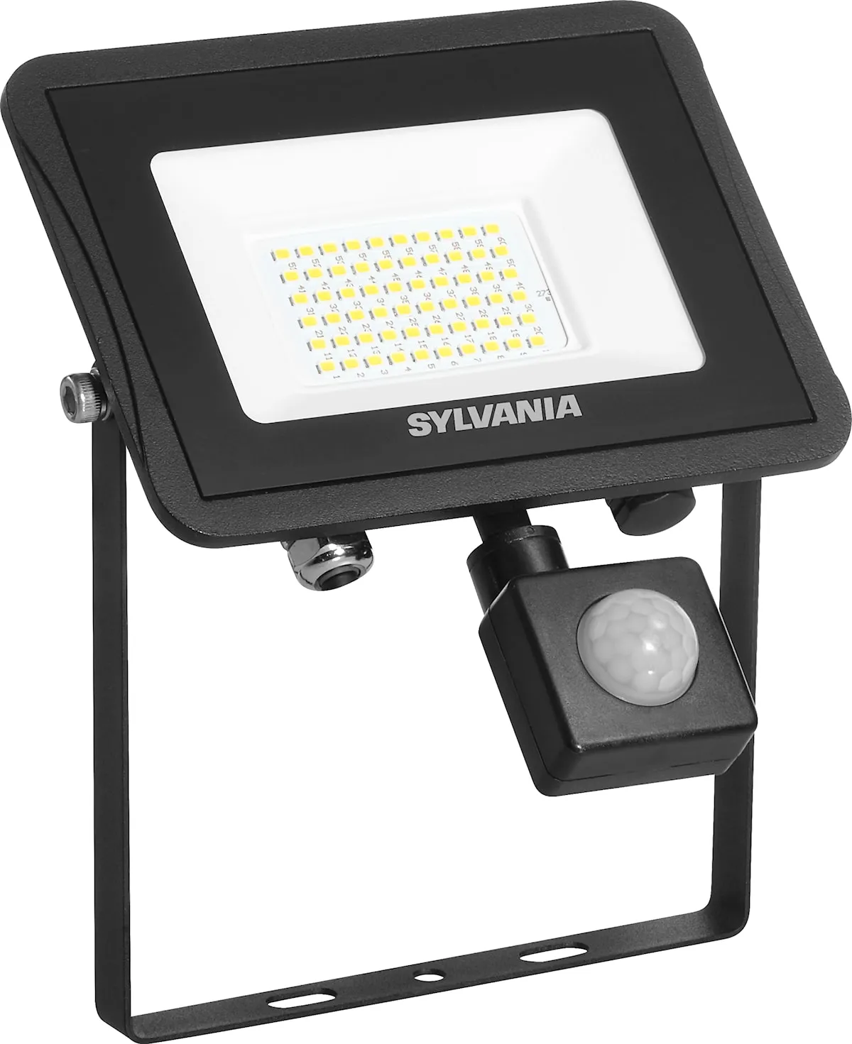 Projecteur LED extra-plat Start Flood Flat — 43/46 W — 5000 lm — 4000 K — IP54/IP65 — détecteur PIR — image 1