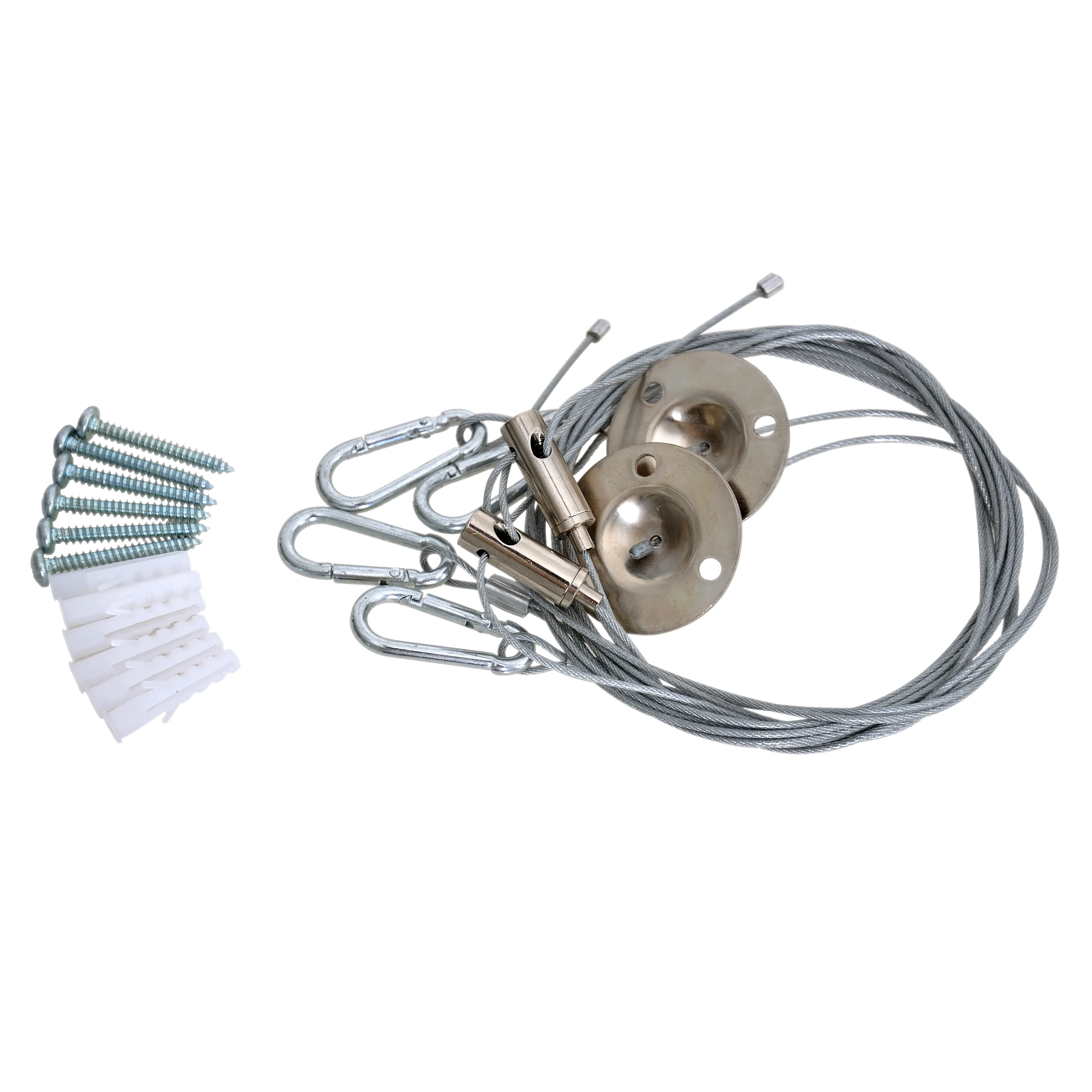 Kit de suspension pour dalle LED Start Panel Flat — 2 câbles réglables — image 1