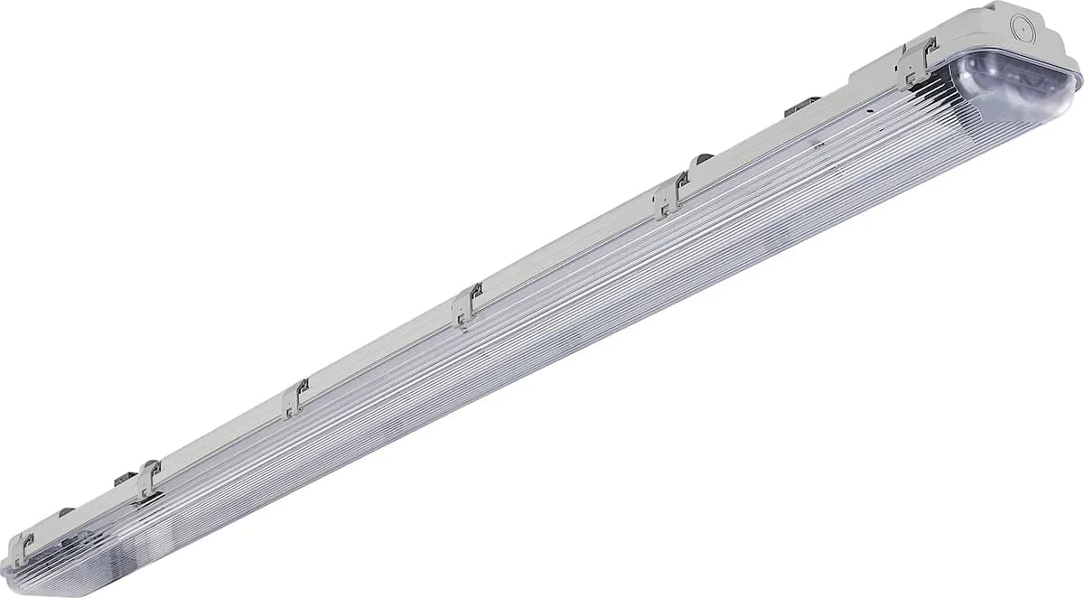 Boîtier étanche vide 1200 mm — 2×T8 — IP65