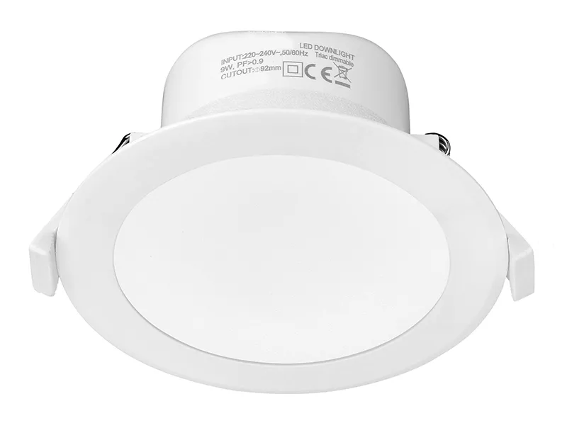 Downlight LED encastré — 17 W — CCT 3000/4000/6000 K — dimmable — IP65