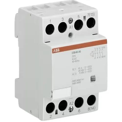 Contacteur modulaire ESB — 40 A — 4 NO — 230 V AC/DC — image 1