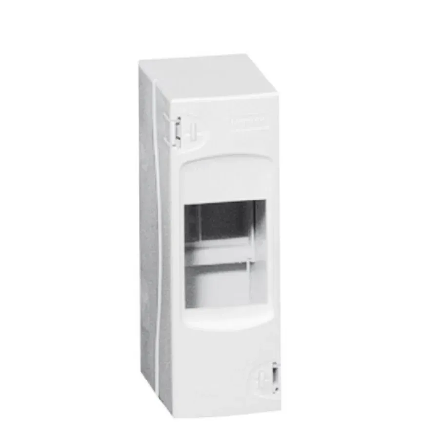 Coffret cache-bornes saillie — 1 rangée × 2 modules — IP30/IK05 — image 1