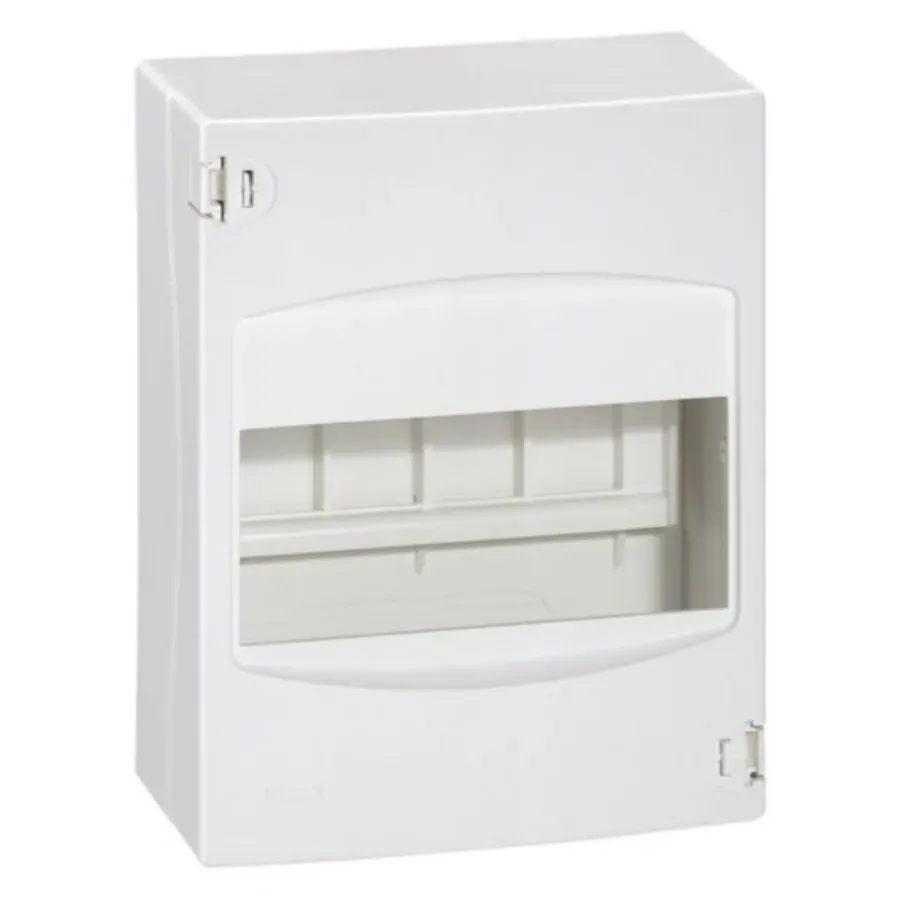 Coffret cache-bornes saillie — 1 rangée × 6 modules — IP30/IK05 — image 1
