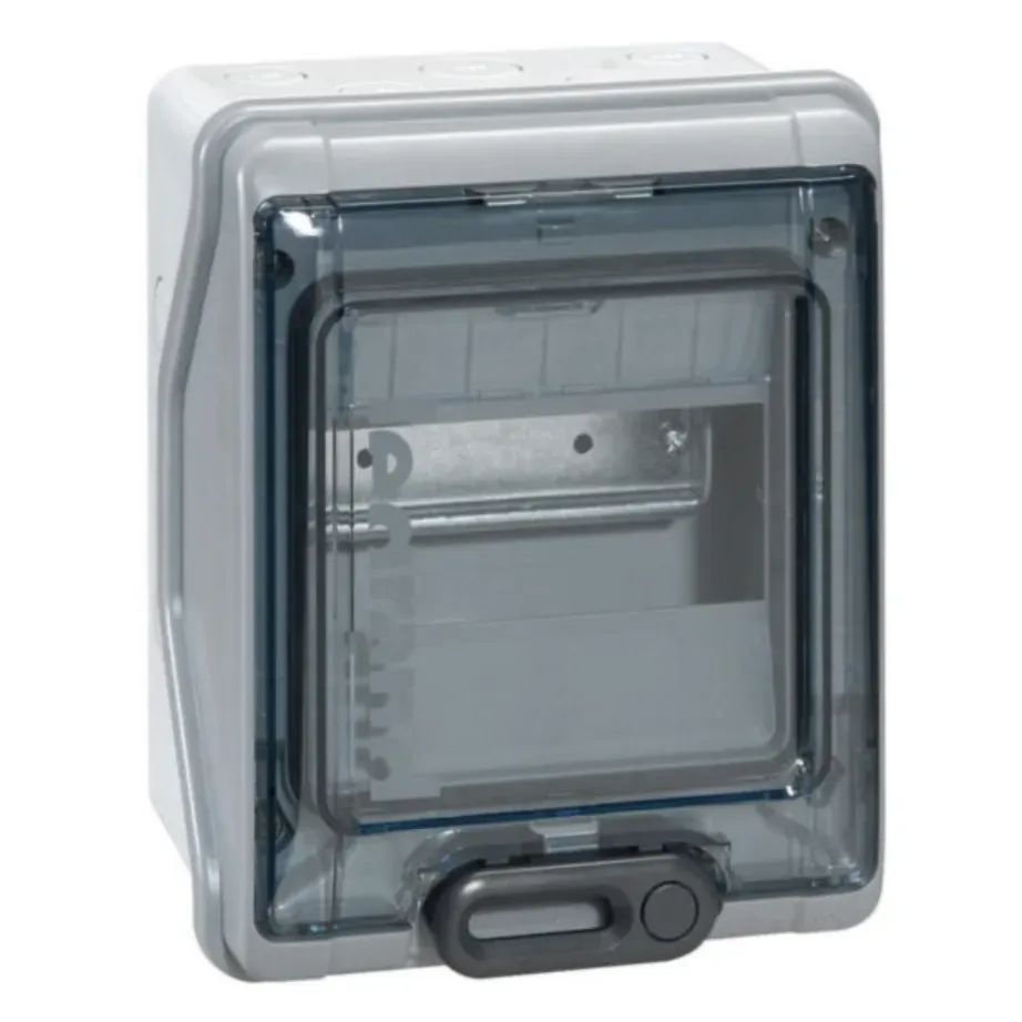 Coffret étanche Plexo³ — 1 rangée × 6 modules — IP65 — IK09 — image 1