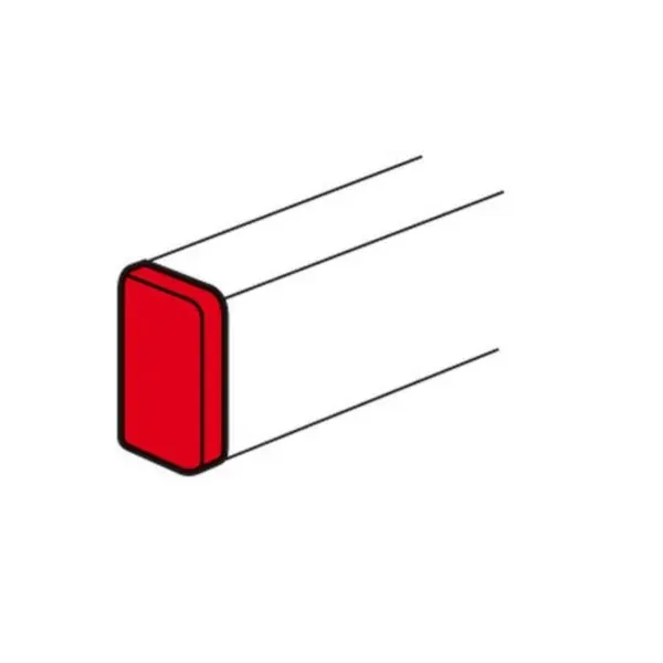 Embout gauche/droite — pour goulotte DLP 50×105 couvercle 85 mm — image 1