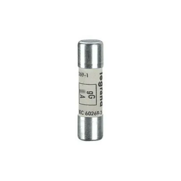 Cartouche industrielle gG 10×38 mm — 6 A — sans voyant — boîte de 10 — image 1