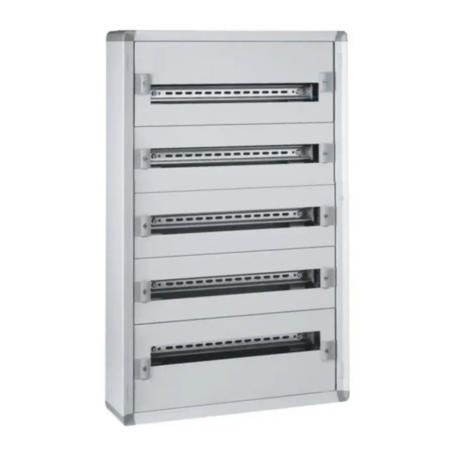 Coffret de distribution métal XL³160 — 5 rangées × 120 modules — 900×575×147 mm — image 1