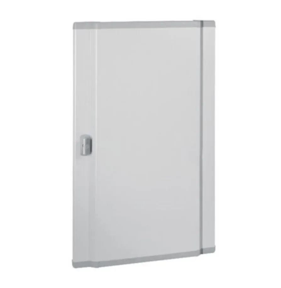 Porte galbée métal — pour coffret/armoire XL³ 160/400 — H 900 mm — image 1