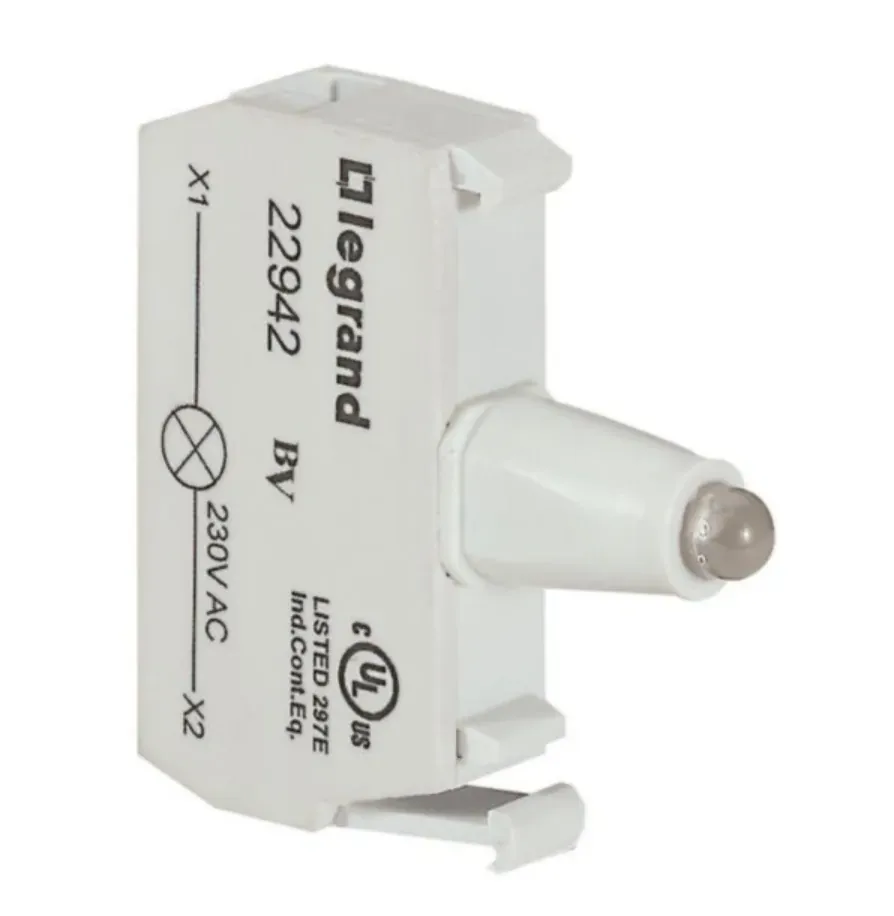 Bloc pour tête lumineuse OSMOZ 230 V vert — raccordement à vis — image 1