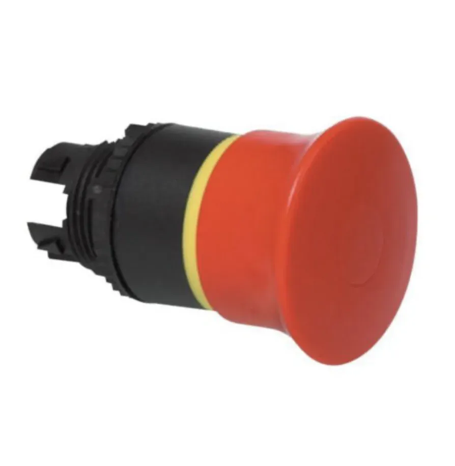 Tête d'arrêt d'urgence poussé/tiré Ø40 — IP69 — rouge — Ø22 composable — image 1