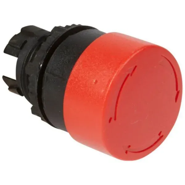 Tête de coupure d'urgence pousser/tourner Ø32 — IP69 — rouge — Ø22 composable — image 1