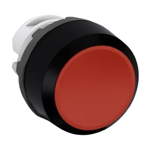 Bouton-poussoir d'impulsion — affleurant — rouge — non lumineux — Ø 22 mm — IP66 — image 1