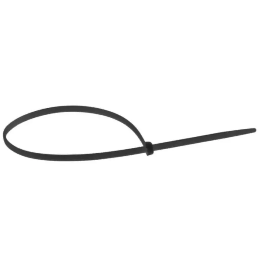 Colliers Colring 4,6×360 mm noirs denture intérieure — boîte de 100 — image 1