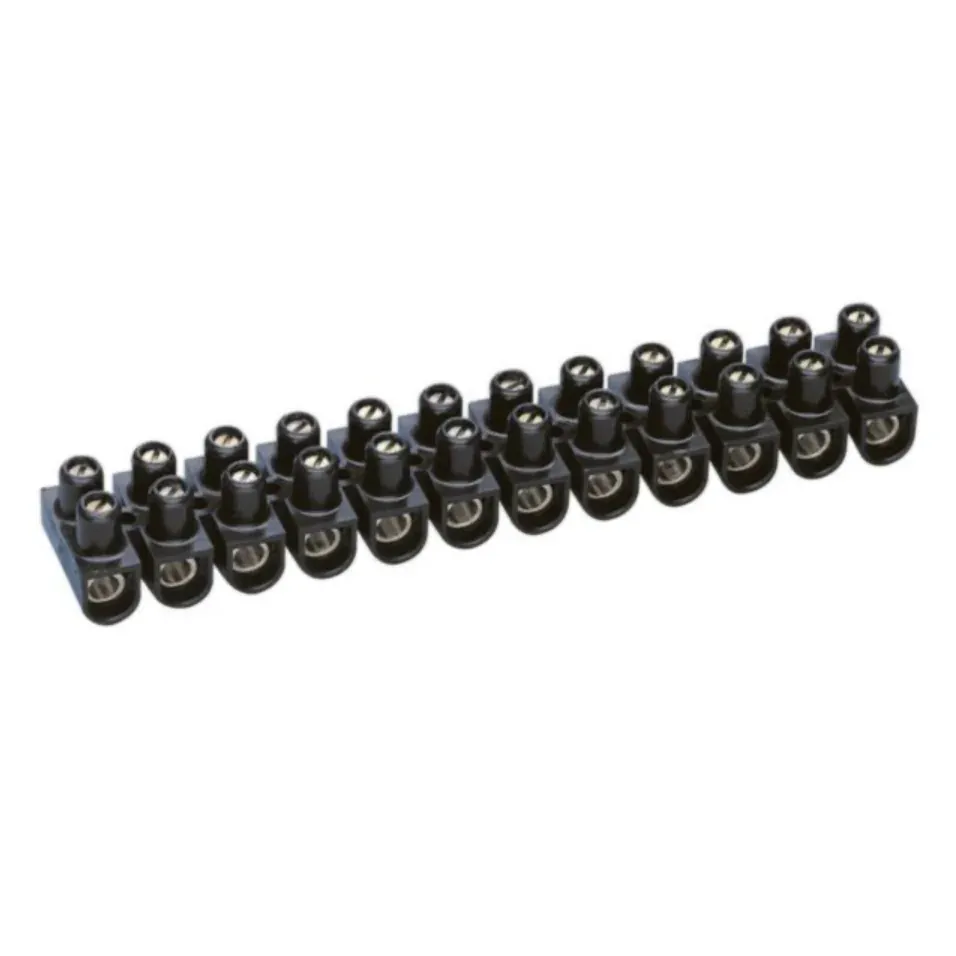 Barrette de connexion Nylbloc 25 mm² — noire — image 1