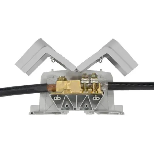 Bloc de jonction de puissance Al/Cu câble-câble pas 55 mm — Viking 3 — image 1