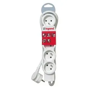 Rallonge multiprise 5× 2P+T — cordon 3 m — image 1