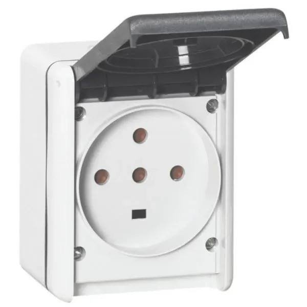 Socle saillie 3P+N+T 32 A — IP44 — image 1