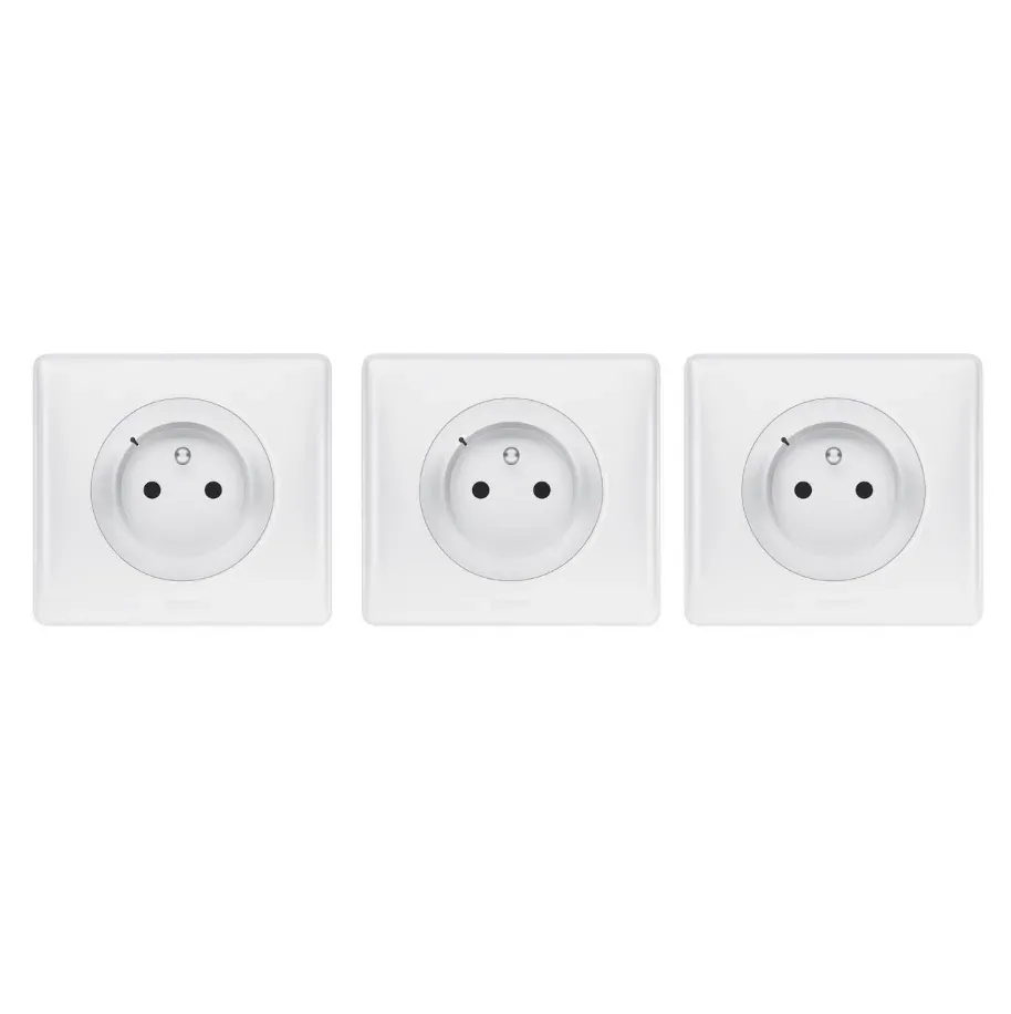 Pack 3 prises connectées — Céliane with Netatmo — Blanc