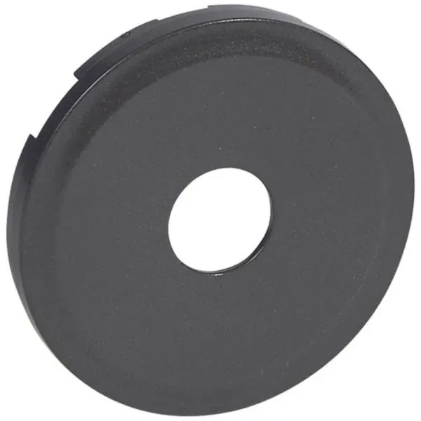 Enjoliveur prise TV simple — Céliane Graphite — image 1