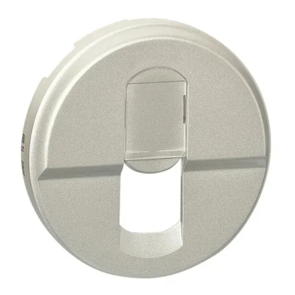 Enjoliveur prise double USB Type-A & Type-C — Céliane — titane — image 1
