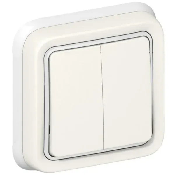 Double va-et-vient encastré — IP55 IK08 — Plexo — image 1