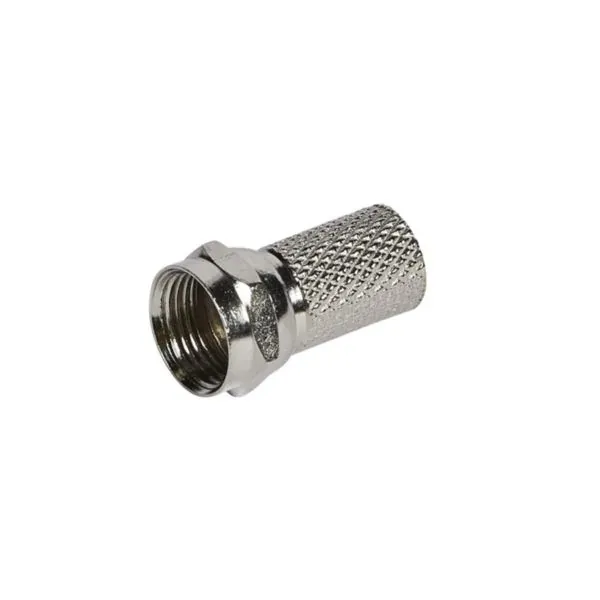 Fiche F mâle à visser pour coaxial Ø7 mm — image 1