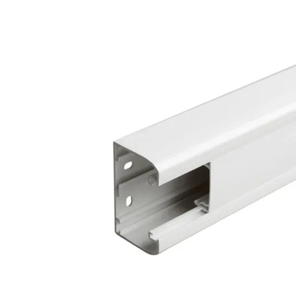 Goulotte DLP Mosaic 50×80 — 1 compartiment — 2 m — blanc — image 1