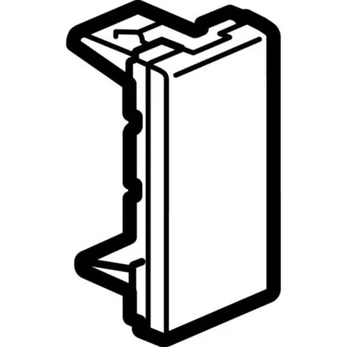 Obturateur Mosaic — 1 module — blanc