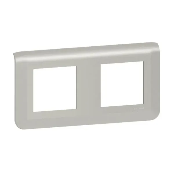 Plaque de finition horizontale Mosaic — 2×2 modules — aluminium — image 1
