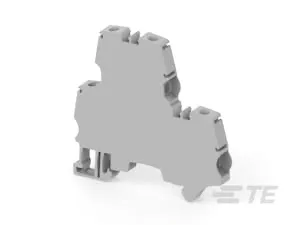 Bloc de jonction double étage — vissé — 6 mm² — 40 A — 800 V — gris — image 1