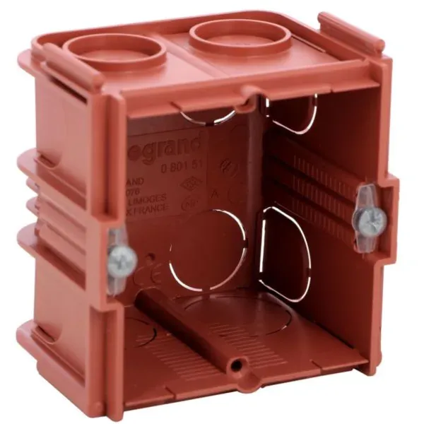 Boîte maçonnerie 1 poste P50 — Batibox — image 1