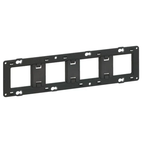Support universel Batibox à vis 4 postes ou 10 modules