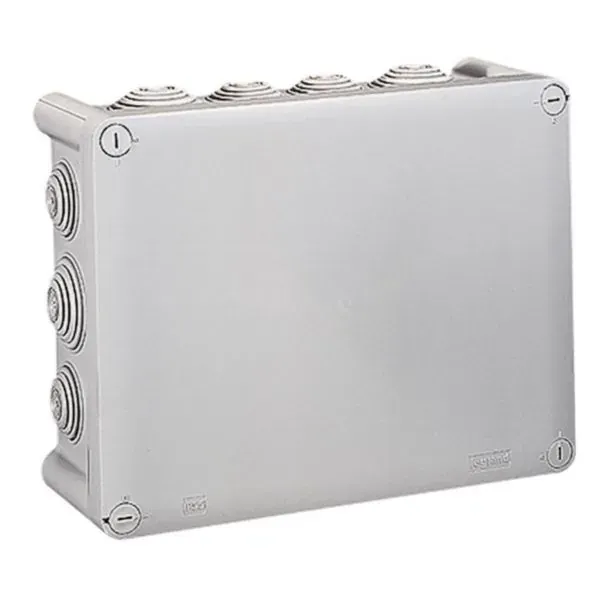 Boîte de dérivation — 220×170×86 mm — 14 entrées — gris RAL7035 — image 1