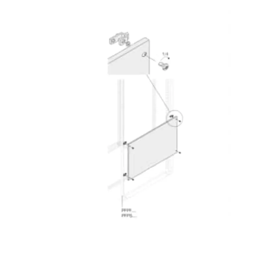 Plastron plein embouti — 400×300 mm — ArTu L — image 1