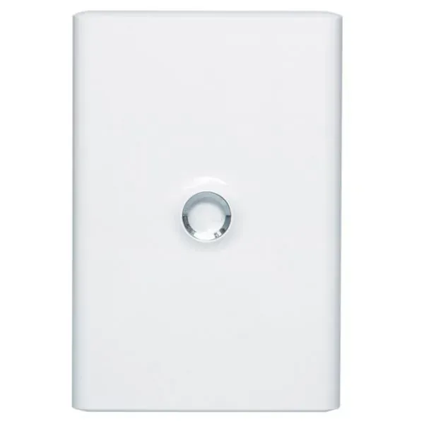 Porte blanche — coffret Drivia 2 rangées × 13 modules — IP40/IK07