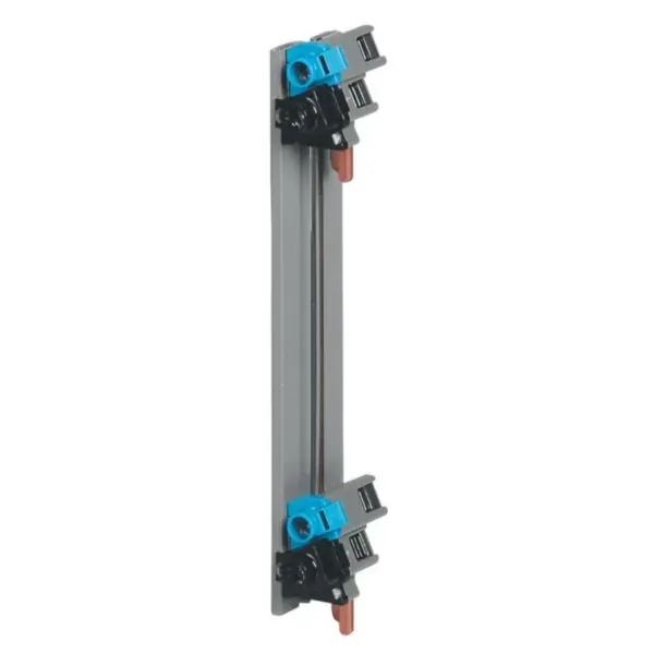 Peigne d'alimentation vertical monophasé — 2 rangées × 125 mm